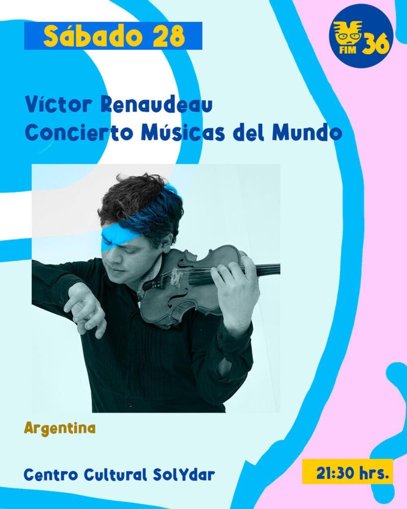 Concierto de Violín </br>Músicas del Mundo</br>Víctor Renaudeau