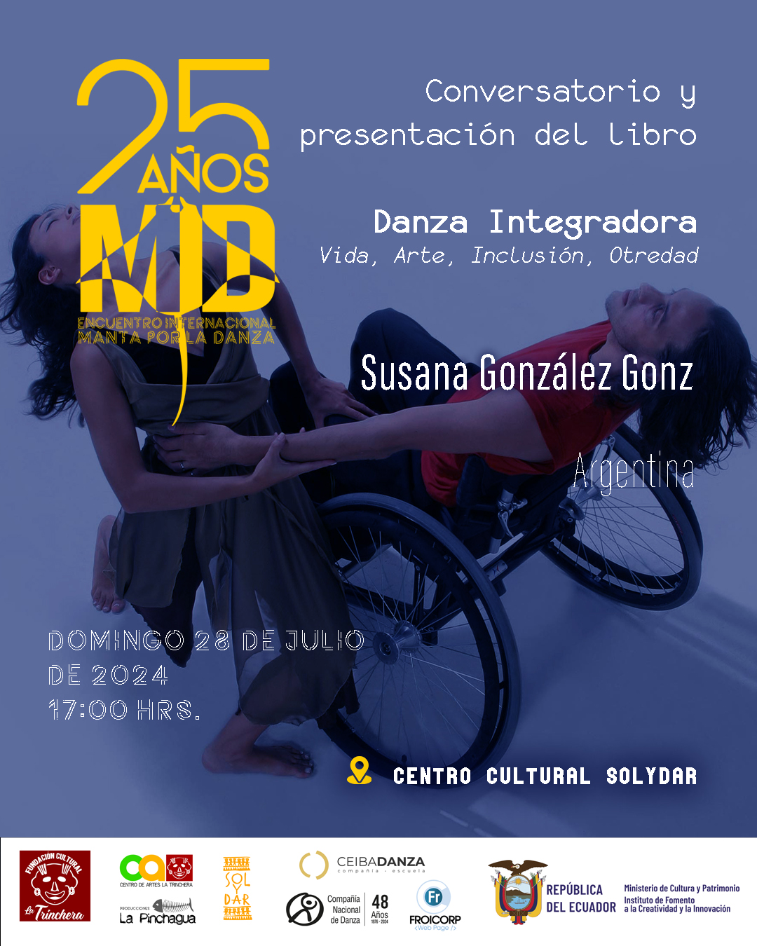 Conversatorio y Presentación de libro | Danza Integradora