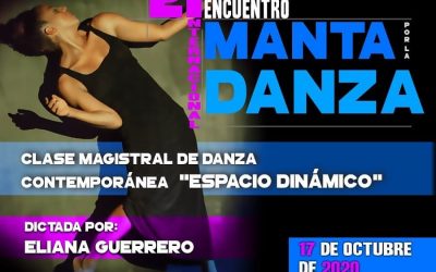 Tercer Taller | Danza Accesible «Ir y Salir del Piso» / Danza Contemporánea «Espacio Dinámico»  Encuentro Internacional Manta por la Danza 2020